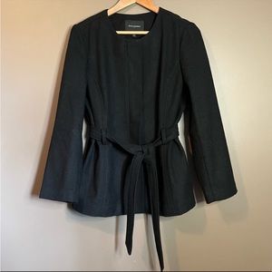 Gorgeous Flattering Banana republic Wool Pea Coat in Black